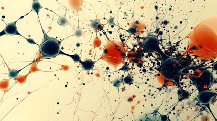 Poster - Abstract Neural Network with Interconnected Cells and Filaments