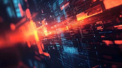 abstract futuristic fade computer technology business background.