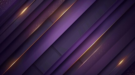 Sticker - Abstract Purple and Gold Background