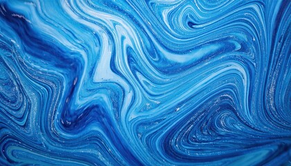 Wall Mural - Countertop with abstract design made of blue marble. stone background pattern with texture paint