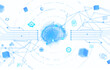© ImageFlow - Digital brain with neural network and AI icons. Isolated on white background. concept of artificial intelligence and technology connection © ImageFlow - Digital brain with neural network and AI icons. Isolated on white background. concept of artificial intelligence and technology connection