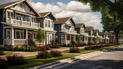 Wall Mural - A photo of Homestead Units with Architectural