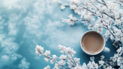 Wall Mural - Coffee on Table