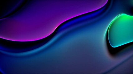 Wall Mural - Abstract colorful background with liquid neon flowing paint ink, sparkling iridescent plasma, fluid gradient.