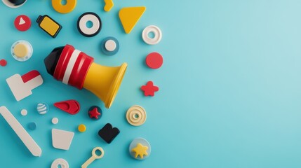 Poster - A social media platform showcasing various online communities dedicated to specific topics and interests.