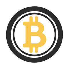 Banking finance currency bitcoin vector icon design