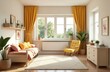 © Daria Sauer - Cozy modern children's room in pastel colors. Generative AI tools