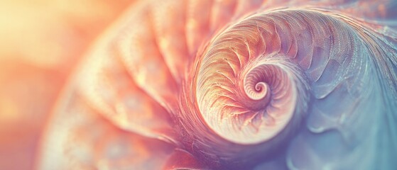 Poster - Abstract blurred background with a vintage geometric texture featuring a spiral design ideal for artwork fabric digital printing or card design