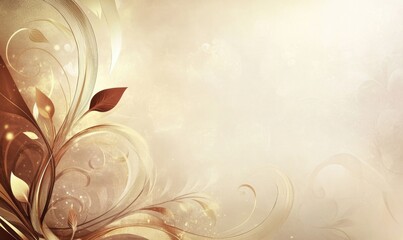 Poster - Elegant background design featuring ample space for text