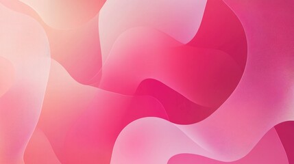 Poster - Pink gradient abstract background illustration