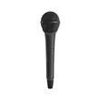 © PTC_KICKCAT - Black microphone on a white isolated background, Transparent Background