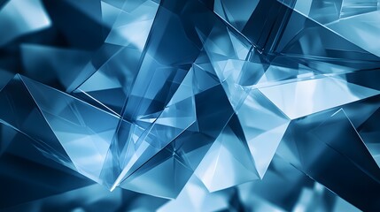 blue geometric shape abstract technology background. 