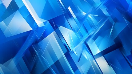 blue geometric shape abstract technology background. 