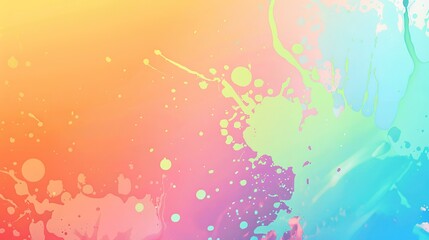 Wall Mural - Color_gradient_splash_banner_background