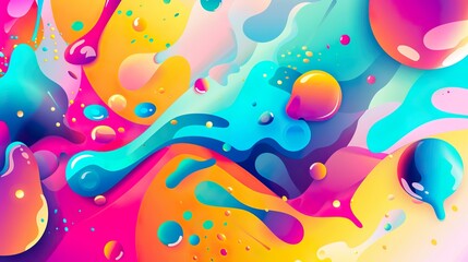 Wall Mural - Gradient_fluid_fashion_explosion_background