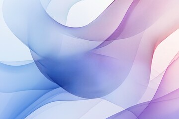 Minimalist background with soft, curved lines and a gradient from light blue to violet