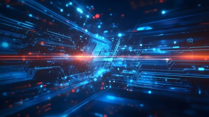 business background, innovation and high tech. 