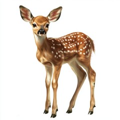 Poster - Cute Fawn Deer.