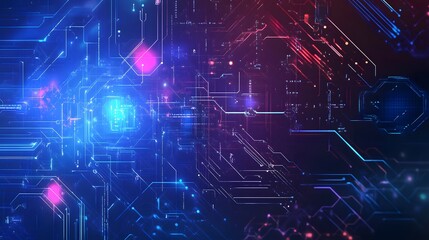 abstract technology communication concept vector background. 