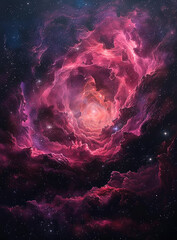 Wall Mural - the rosette nebula