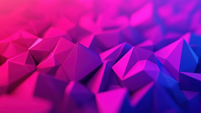 Colorful abstract geometric shapes with a soft gradient background.