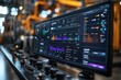 © Tyrah - Industrial Control Panel with Data Visualization