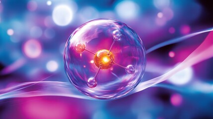 Poster - Exploring quantum mechanics in chemistry with wave-particle duality of electrons within molecular structures