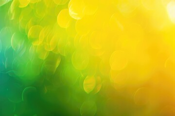 Vibrant Yellow Background. Abstract Green and Yellow Gradient Colorful Blank Blur