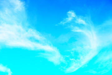 Wall Mural - blue sky with clouds. cloudy sky background