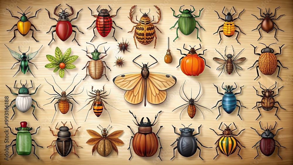 Macabrement Insect macabre, potion, butterfly, invertebrates, spider, centipede, roach ...