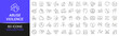 © stas111 - Abuse and violence line icons collection. Thin outline icons pack. UI icon collection. Set of line web pictogram