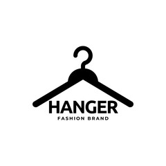 Sticker - Hanger of fashion logo design vector