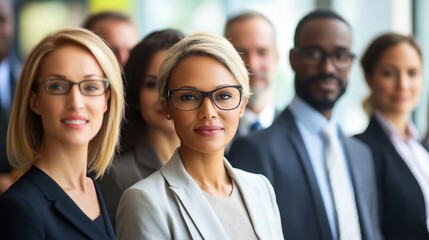 Business professionals in a diverse corporate team meeting to discuss strategic planning and future growth opportunities