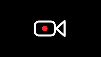 Video recording icon