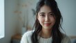 © M_H_L - A beautiful Japanese woman smiling