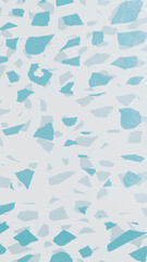 Wall Mural - terrazzo pattern on transparent background