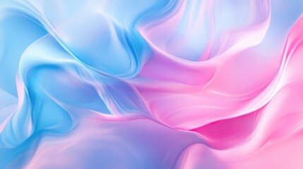 Poster - Abstract background featuring soft pastel blue and pink hues providing a contrasting visual appeal