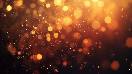 Poster - Vintage fireworks with bokeh effect for a festive atmosphere and space for text Abstract holiday background design