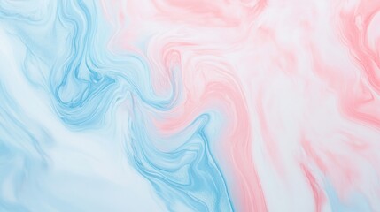 Wall Mural - Abstract background featuring soft pastel blue and pink hues providing a contrasting visual appeal