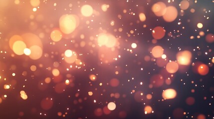 Poster - Vintage fireworks with bokeh effect for a festive atmosphere and space for text Abstract holiday background design