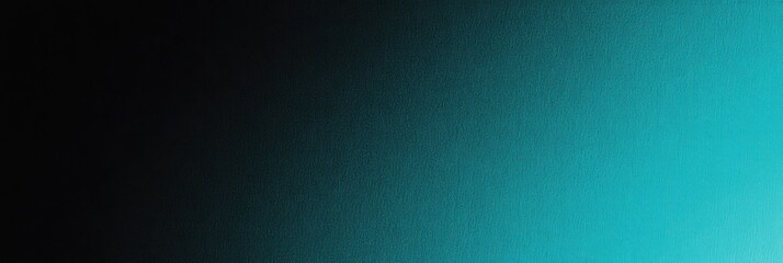 Poster - smooth dark teal to light gradient background