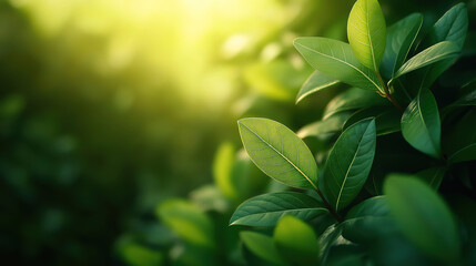 Natural Greenery for Eco-Friendly Wallpaper
