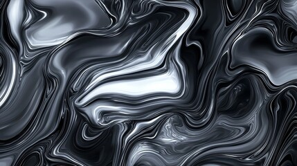 Poster - psychedelic liquid pattern with curved lines. spots and curved lines move in psychedelic motion.