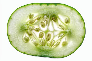 Wall Mural - Cucumber Slice