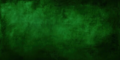 Poster - dark green abstract background with chaotic texture