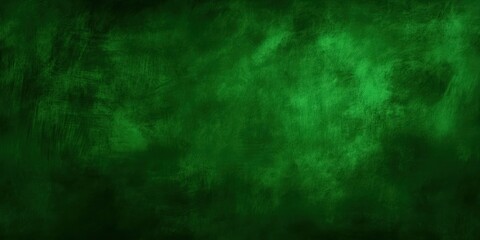 Sticker - Dark Green Abstract Background with Chaotic Texture