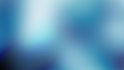 Fototapete - Digital blue grainy gradient with a soft noise effect. A unique blend of vintage vibes and lo-fi VHS Glitch Texture.