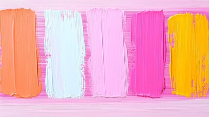 Poster - Impasto Acrylic Textured Abstract Background, vibrant paint textures create a dynamic visual experience, ideal for wallpaper or art prints, showcasing intricate detail and depth.