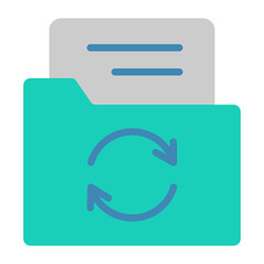 Poster - Data Backup Icon