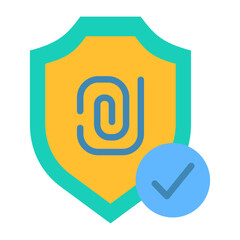 Canvas Print - Secure Access Icon